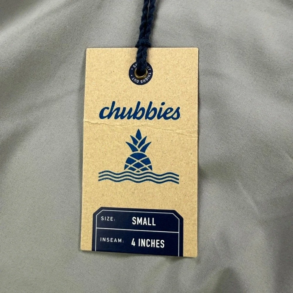 NEW Chubbies Everywear Shorts Gray 4